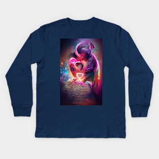 Forever Entwined Kids Long Sleeve T-Shirt